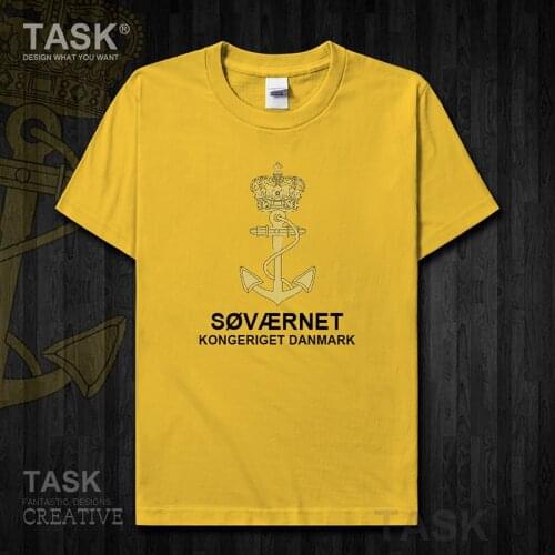 Navy Denmark Short sleeve clothes country Army Tactical Military mens t shirt new Tops t-shirt sweatshirt sports Fashion 01