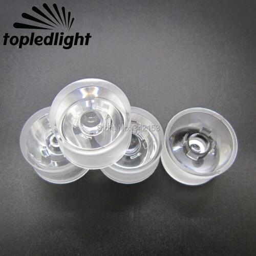 Topledlight SGS ROHS Certification 21.8MM Integrated waterproof Led Lens 90 120 Degrees Portable Lighting Accessories 100PCS/LOT