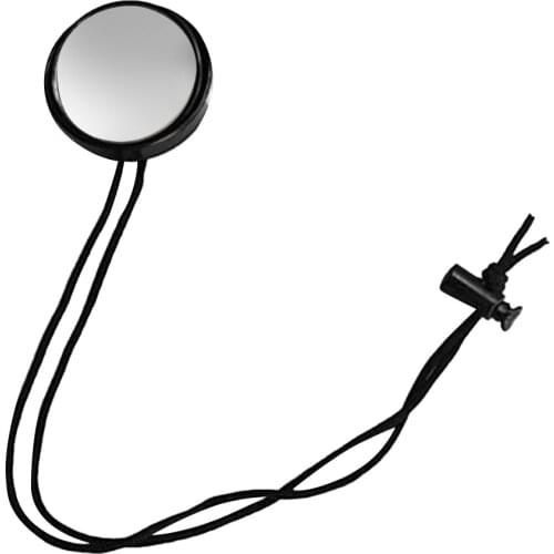 Prettyia Diving Rearview Mirror with Lanyard for Water Sports Safety Gear