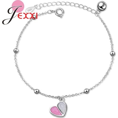 Genuine Brand Big Promotion 925 Sterling Silver Blue Cubic Zirconia Star Shape Pendant Bracelet For Women Girl Birthday