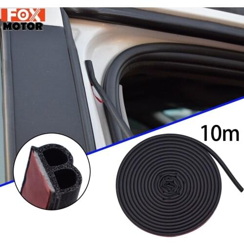 10m B-Shape Car Door Seal Strip Trim Rubber Soundproof Window Boot Trunk For Fiat Ducato 250 290 Peugeot Boxer Citroen Relay