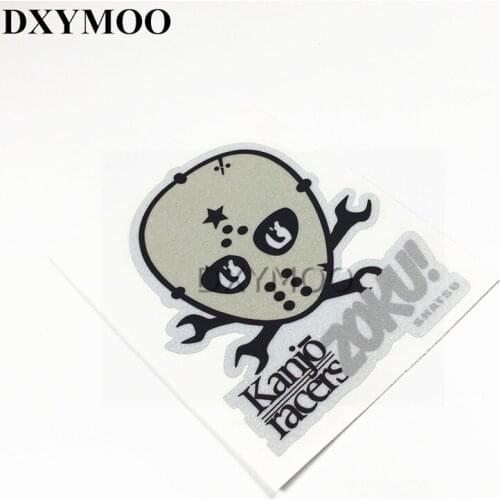 2pcs JDM Car Sticker Decals Reflective Waterproof Car Styling Vinyl Tape for OSAKA Drift Kanjo ZOKU Racers