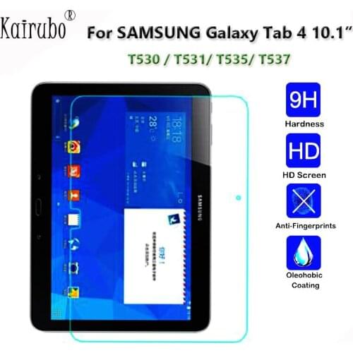 5PCS Tablet T530 T531 T535 T537 Anti-Shatter Tempered Glass Film For Samsung Galaxy Tab 4 10.1" T530 Screen Protector Guard