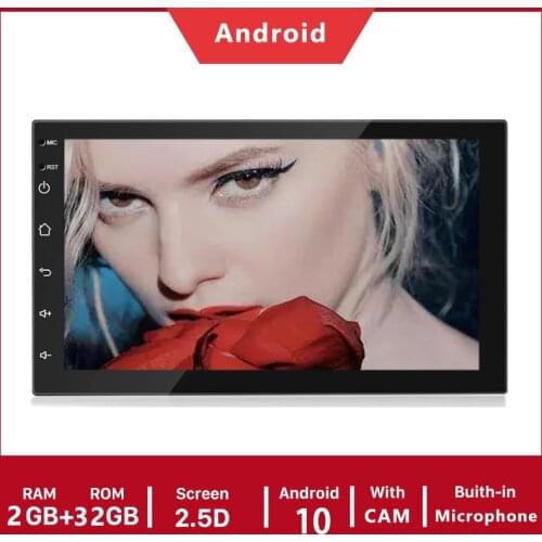 JOYINCAR Android 2Din Car Radio Multimedia MP5 Player Wifi Autoradio 7 "GPS Navigation FM Stereo Receiver For VW Nissan Toyota K