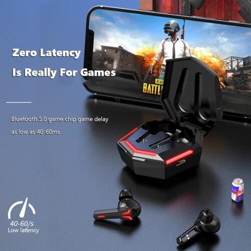 Zero latency is really for games wireless headphones mobile bluetooth 5.1 earphones music headsets