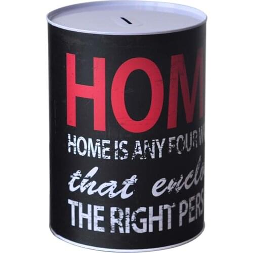 Large Piggy Bank Safe Money Boxes Coin Cash Box Metal Money Saving Counter American Euro Coin Holder Skarbonka Arrange FP001