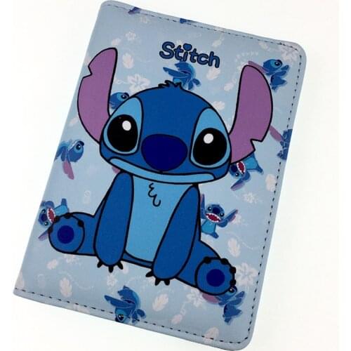 Disney cartoon star baby Steve passport cover certificate protection case Pu multi function zero wallet Christmas gift