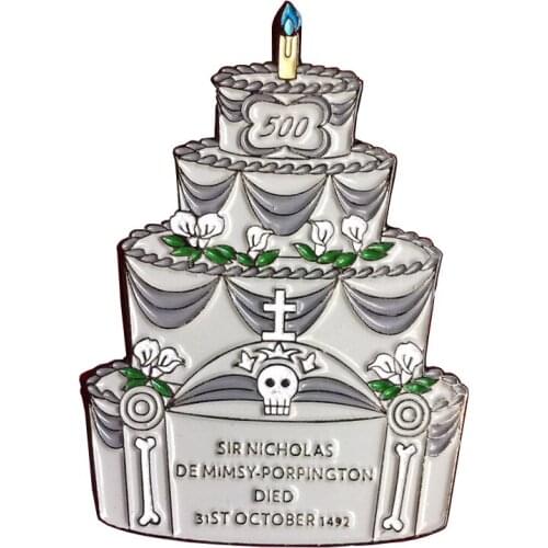 Happy Death Day Cake Enamel Pin Badge