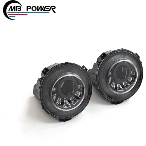 W463 G63 G500 G400 G350 W463 head lights fit for G CLASS W463 G63 G500 1990-2018 year led material head lights with LED