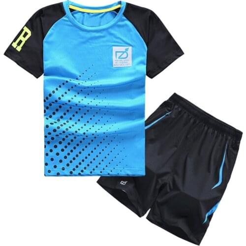 Boys Football Suits 10 12 years Kids Jerseys Soccer Training Clothes Children Sportswear