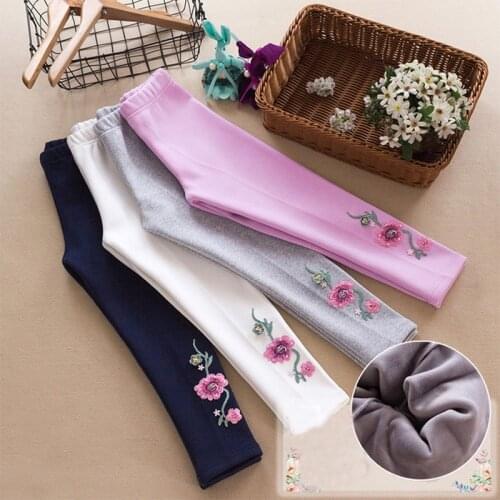 High quality 100% cotton new 2020 children girls legging fall winter skinny leggings kids princess leggings girls DT304