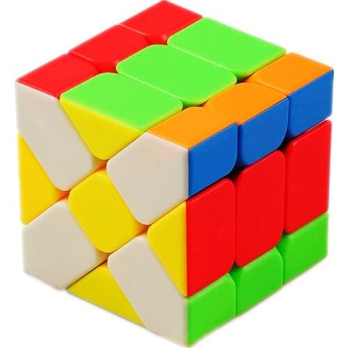 Moyu Cubing Classroom Speed Fisher Cube 3x3x3 Magic Cube Smooth Speed Puzzle Educational Boys Toys Strange Shape Puzzle