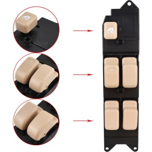 MR260387 MB194826 Driver Side Electric Power Window Switch For Mitsubishi Pajero Montero Shogun Colt Lancer Outlander Galant
