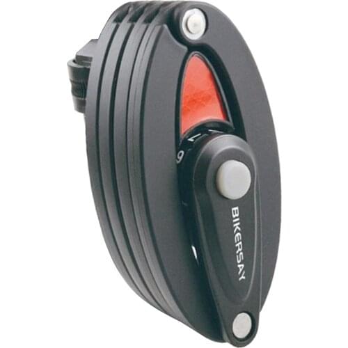 Bike Foldable Lock 4 Digital Password Locks 7 Joints Cable Locks Padlock