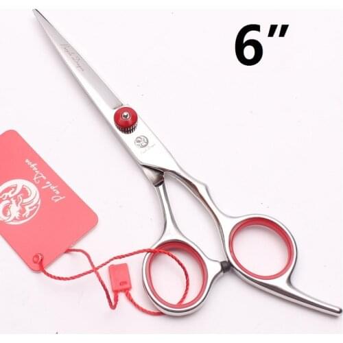 Y1211 Quality Professional Barber Hairdressing Scissors Hair Cutting Thinning Shears 6" Red