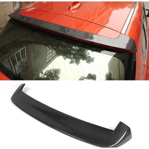 For 3D Style Roof Spoilers Bmw 1 Series 118i 120i 125i M140i 2014-2019 Bmw F20 Real Carbon Fiber Rear Wing Tail Auto Parts