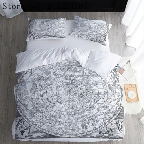 Home Textile Retro Clock Duvet Cover Comforter Bedding Set Single Double Queen King Size 3D Printing Luxury 3pcs Quilt Cover