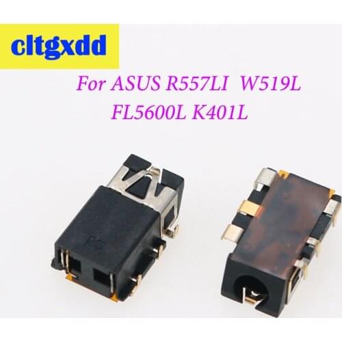 Cltgxdd 3.5mm Audio Jack Dock Headphone Port Socket Connector for Asus R557LI W519L FL5600L K401L Laptop headphone