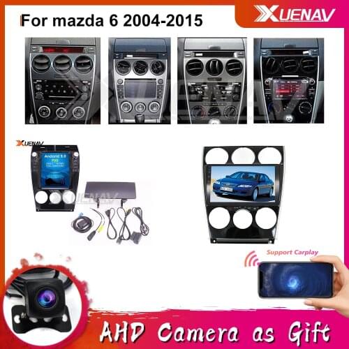 2 Din Android System Auto Car Stereo Touch Screen 9inch 9.7inch For mazda 6 2004-2015 Vertical Screen Multimedia DVD Player