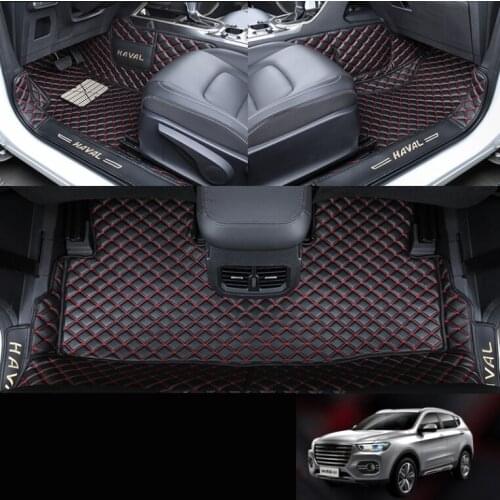 For great wall haval H6 2019 2020 leather car floor mats rug carpet interior accessories hover cover