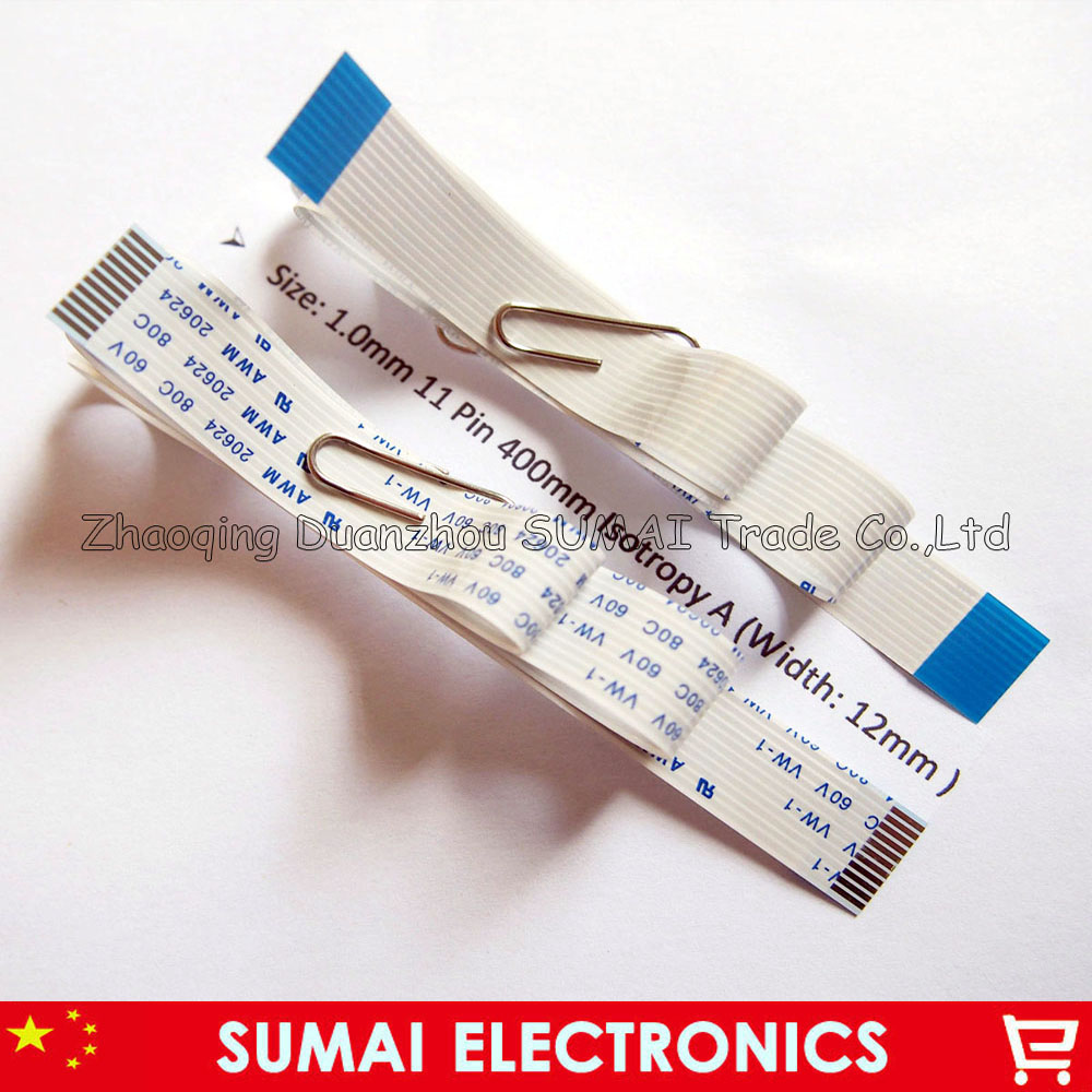 FFC FPC Flexible Flat Cable 1.0mm pitch 11 pin 450mm Isotropy A cable,AWM 20624,80C 60V VW-1