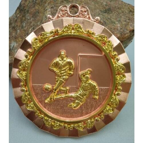 Football School Sports Medal Kindergarten Games Custom Make Zinc Alloy Metal Silver And Bronze Trophies Gold Gymnastics Unisex