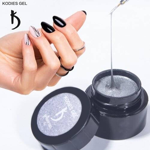 KODIES GEL 5g Spider Gel Nail Polish Professional Gold Silver UV Painting Gellak Drawing Spider Line 3D Manicure Lacquer Design