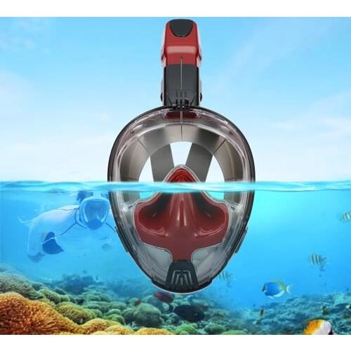 Profession Silicone Diving Mask Full Dry Double Floating Bead Waterproof Breathing Tube Swimming Training Snorkeling Equipment