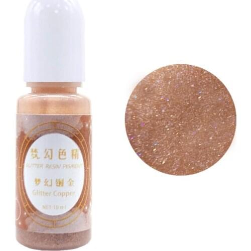 Multicolors Flashing Epoxy UV Resin Adhesive Glue Crystal Dye Pigment Handmade DIY Jewelry Making Crafts