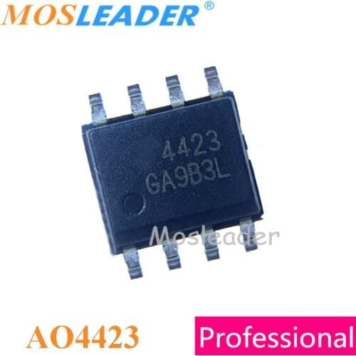 Mosleader SOP8 AO4423 4423 100PCS 1000PCS 17A 30V 12A High quality
