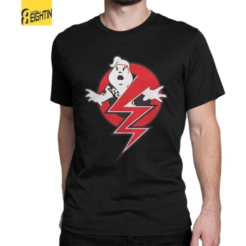 Novelty Transylvanian Ghostbusters T-Shirt Men Round Neck Cotton T Shirt Rocky Horror Picture Show Short Sleeve Tees Clothing
