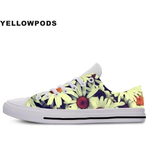 Mens Shoes Casual Hot Fashion Vintage Flowers 3D Print Men Women Comfortable Lightweight Shoes Customized White Brand Shoes