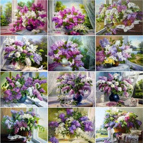 5D Diamond Painting Kits Snow Winter Mosaic Picture Poured Glue DIY Embroidery Full Drill Art Craft Christmas Gift Home Decor