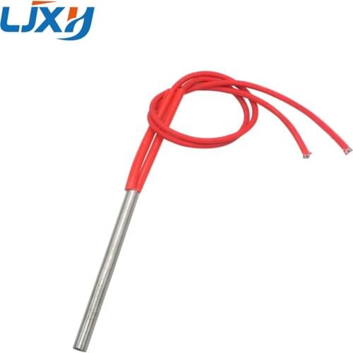 LJXH 10pcs/lot Cylindrical Cartridge Heating Element, AC110V/220V/380V, 6x60mm/0.236x2.36" Electric Single-End Heater Element