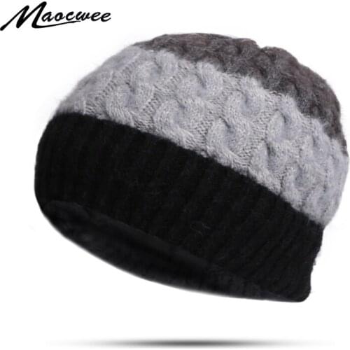 Autumn and winter womens knitted Hedging cap mens outdoor warm Beanie Hat fashion wild Innocent cap