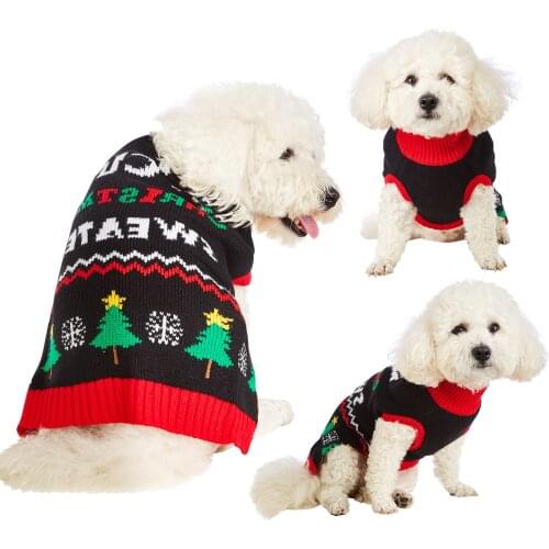 Christmas Dog Clothes Cotton Pet Clothing For Small Medium Dogs Vest Shirt New Year Puppy Dog Costume Chihuahua Pet Vest Shirt
