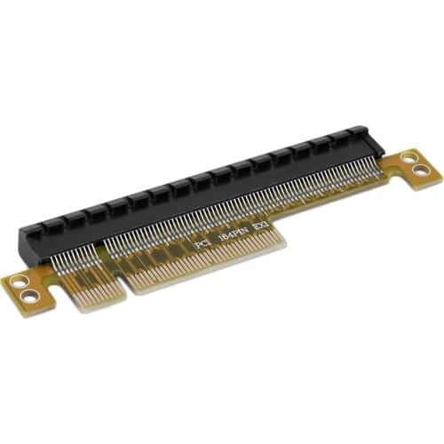 High Quality PCI-E Express 8X to 16X Durable Adapter Riser Card Without Extended Cable Hot Promotion