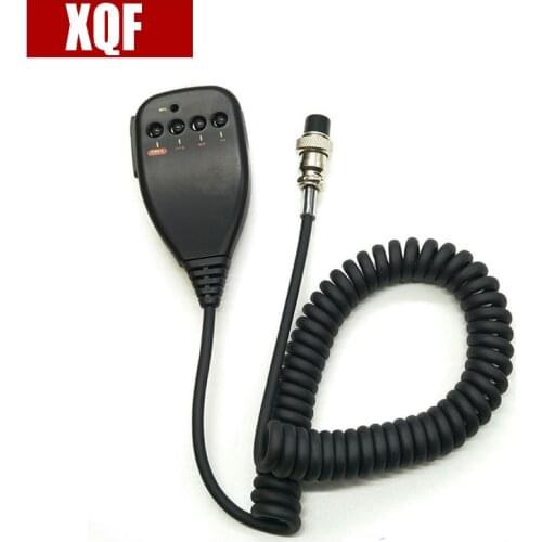 XQF 10PCS New Arrival Radio Sets Speaker Mic Mc-44 Ptt For Kenwood Radio Tm-231 Tm-241 Hot Selling Black