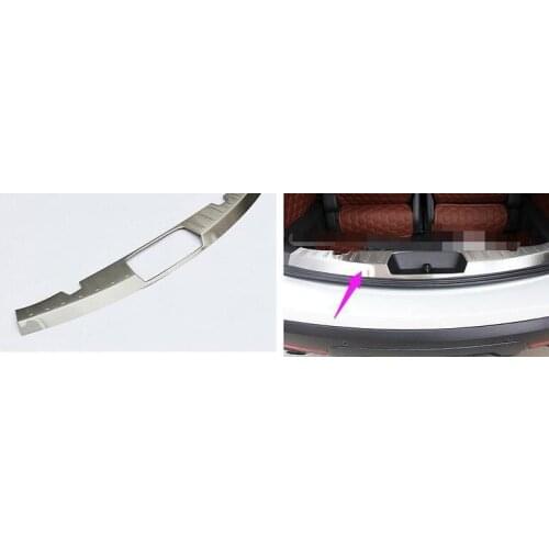 Rear Bumper Protector Sill plate cover 1pcs For Ford Explorer 2011-2014