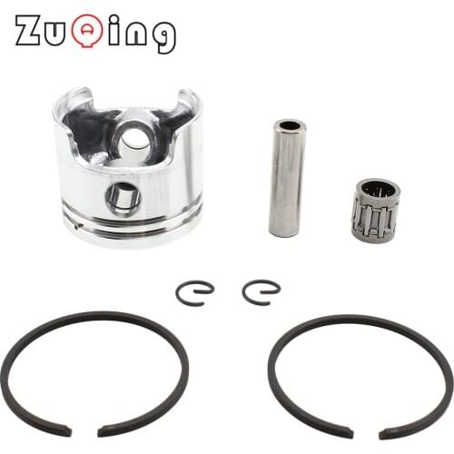 2 Stroke Air Cooling Engine Parts 44mm Piston 10mm Pin Ring Set fit for 44-5 Mini ATV HH-122
