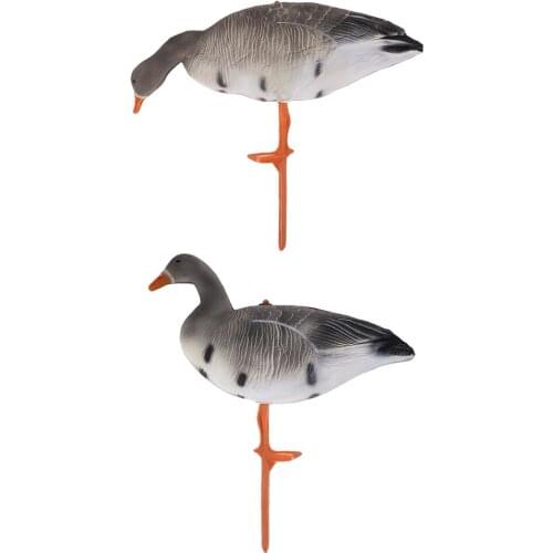 3D Lifelike XPE Vivid Full Body Goose Shooting Foldable Hunting Decoys Lawn Garden Yard Decors Hunter Greenhand Gear