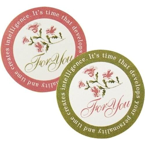 80 Pcs/lot Small Cute 'For you' Scrapbooking Paper Labels Envelopes Stickers Gift Packaging Seal Multi-function Seals Sticker