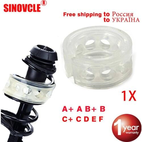 TPUAMT 1PCS Car Shock Absorber Power Auto-Buffers Spring Bumpers A/B/C/D/E/F Type Universal For Cars Cushion Suspension Buffers