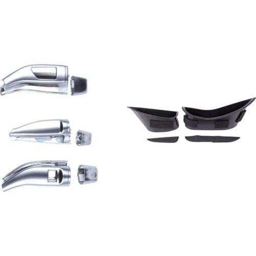 1set Wiper Shift Lever Cruise Sequins Covers for Mercedes Benz Glc C/E Class W205 W213 & 2Pcs Front Door Handle Box