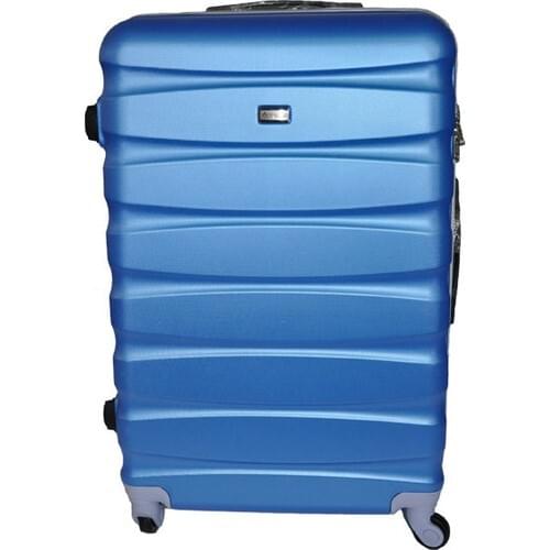Abs Small Size 4 Wheel Suitcases, Seyehat Bag, Suitcase, Unbreakable Plastic Suitcases With Wheels (Blue)