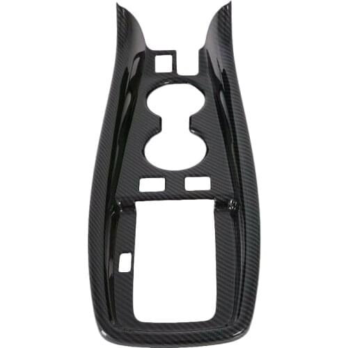 For Toyota Prius Hatchback 2019 2020 Carbon Fiber Gear Shift Panel Cover Car Decoration Trim Interior Accessories Car Styling