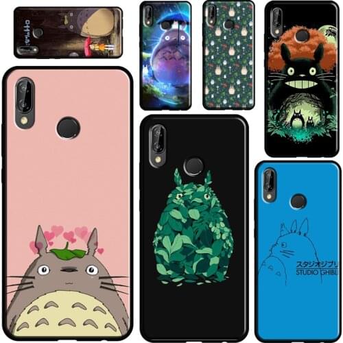 My Neighbor Totoro For Huawei P40 Lite P20 P30 Pro Mate 20 P Smart Z 2019 Nova 5T Case For Honor 8A 8X 9X 10i
