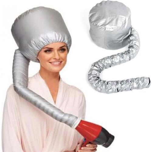 Soft Hair Drying Cap Bonnet Hood Hat Womens Blow Dryer Portable Home hairdressing Salon Supply Adjustable Accessory