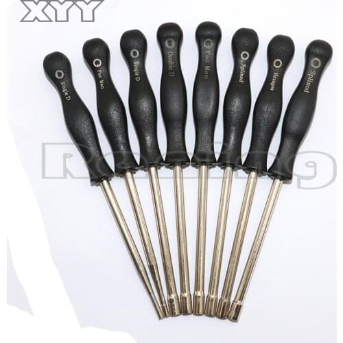 Professional 8pcs Screwdriver Carburetor Adjustment Tool Single D Double D Hexagon Hex Socket Kit Set for most 2cycle carburetor
