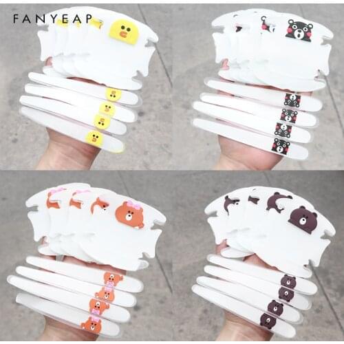 Invisible Transparent Car Door Handle Scratches Protective Protector Films Handle Protection Sticker